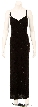 Full Length Spaghetti Strap Formal Dress
