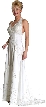 Halter Beaded Formal Gown with Tail