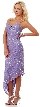 Spaghetti Straps High Low Formal Party Cocktail Dress