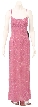 Sequined Prom Dress with Spaghetti Straps