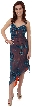Asymmetric Beaded Formal Dress 