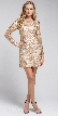 Embellished Full Sleeve Prom Dress