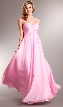 Broad Straps Shirred Bust Long Formal Evening Prom Dress