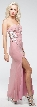 One Shoulder Long Formal Dress with Bejeweled Waist — in alternative picture