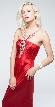 Rhinestones Neck Shimmery Long Formal Prom Dress  — in alternative picture
