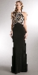 Sleeveless Alluring Beaded Bodice Long Evening Prom Dress