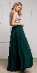 Sequined Plunging Neckine Prom Gown — in an alternative image