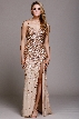 Sweetheart Neckline Sequin Prom Gown