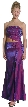 Asymmetrical Top Beaded Formal Dress