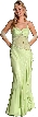 Ruffled and See-Thru Formal Prom Dress