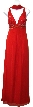 Empire Cut Red Prom Dress