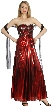Strapless Sweetheart Formal Evening Dress — in Burgundy alternative view