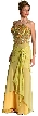 Spaghetti Style English Net Prom Dress
