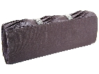 Rhinestone Embellished Satin Evening Bag in Gray — in alternative picture