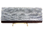 Starry Mantle Evening Bag In Coffee