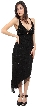 Asymmetric Beaded Formal Dress — in alternative image