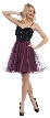 Short Prom Dress with Embellished Bustline