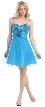 Short Prom Dress with Sparkling Bustline