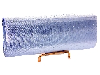 Rhinestone Embellished Satin Evening Bag in Silver — in alternative picture
