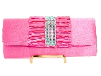 Ruffled Bow Evening Bag 
