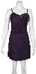 Bejeweled Bodice Wrap Around Party Dress