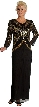 Hand Beaded Full Length Formal Dress