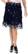 Bead Embellished Knee Length Skirt 