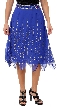 Bead Embellished Knee Length Skirt 