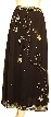 Bead Embellished Knee Length Skirt 
