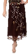 Bead Embellished Tea Length Skirt