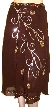 Bead Embellished Tea Length Skirt