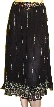 Bead Embellished Tea-Length Skirt