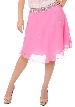 Bead Embellished Knee Length Skirt 