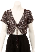 Hand Beaded Net Floral Jacket