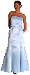 Strapless Slim Cut Long Formal Dress