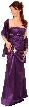 Ruched Bejeweled Fitted Formal Evening Dress — in alternative image