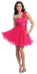 Sweetheart Empire Cut One Shoulder Short Prom Dress