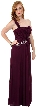 Grecian Single Shoulder Formal Prom Dress