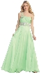 One Shoulder Rhinestones Waist Long Formal Prom Dress