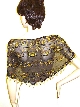 Sequin Beaded Collar Scarf 