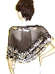Sequin Beaded Collar Scarf 