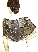 Sequin Beaded Collar Scarf 