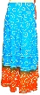 Bohemian Drawstring and Sequined Long Skirt