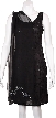 Two Tone Beaded Print Scarf