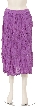 Knee Length Crinkled Lilac Skirt