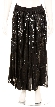 Sequined Beaded Full Length Skirt