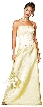 Two-Piece Sequin Beaded Formal Prom Dress with Flowers