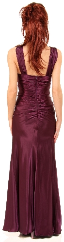 Classic and Elegant Formal Evening Gown — back view