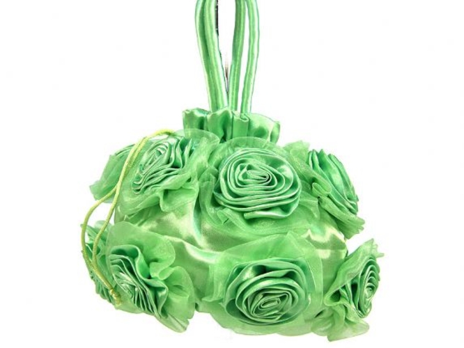 Rose Flower Evening Bag