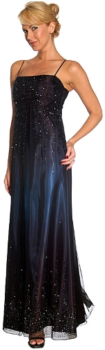Sparkled Full Length Formal Prom Dress